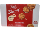 Galletas Biscoff Vainilla Lotus 6 un x 150 g