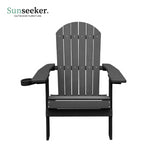 Silla Plegable Adirondack Black Sunseeker 1 un