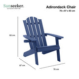 Silla Adirondack Navy Original Sunseeker 1 un