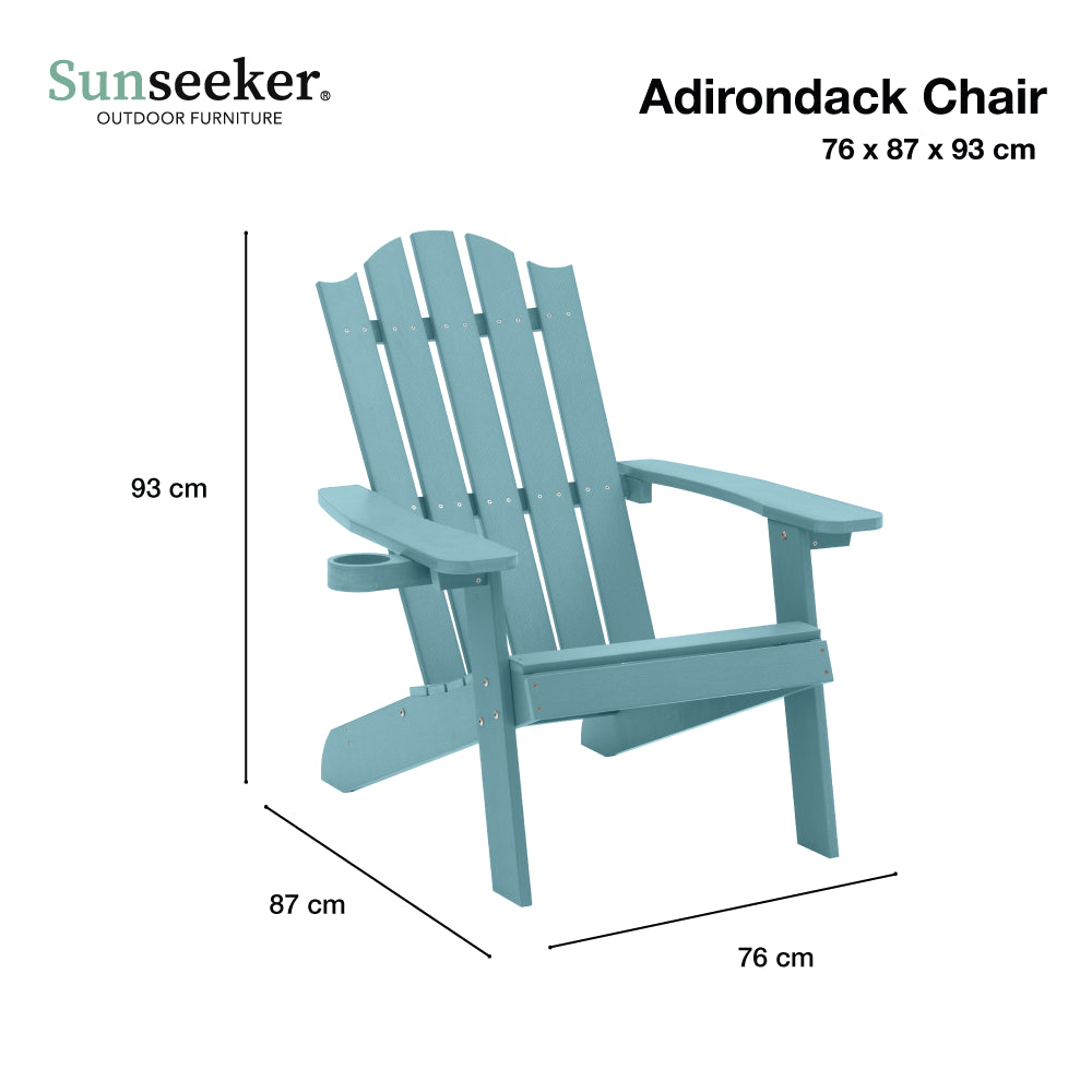 Silla Adirondack Lake Blue Original Sunseeker 1 un