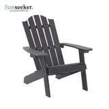 Silla Adirondack Charcoal Gray Original Sunseeker 1 un