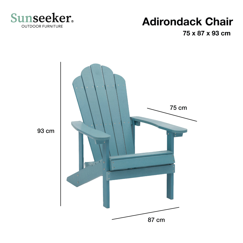 Silla Adirondack Classic Lake Blue Sunseeker 1 un