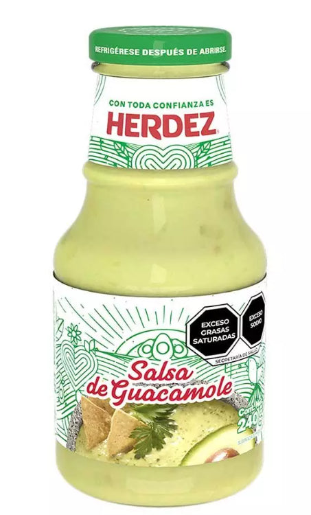 Salsa de Guacamole Herdez 240 g