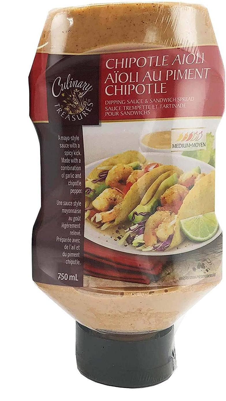 Salsa Chipotle Aioli Culinary Treasures 750 ml