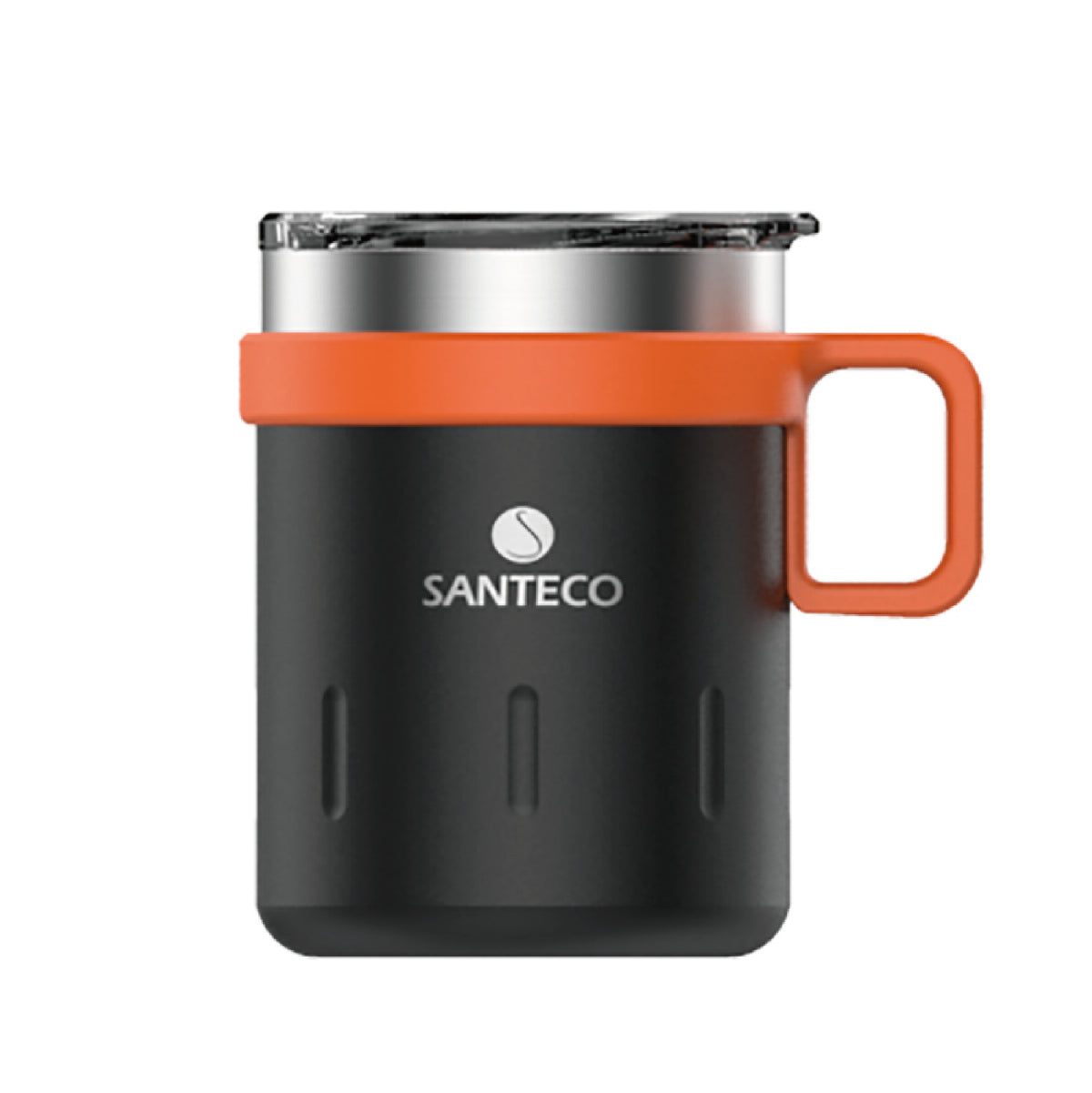 Taza Mug KEMI Carbon Black 350 ml Santeco