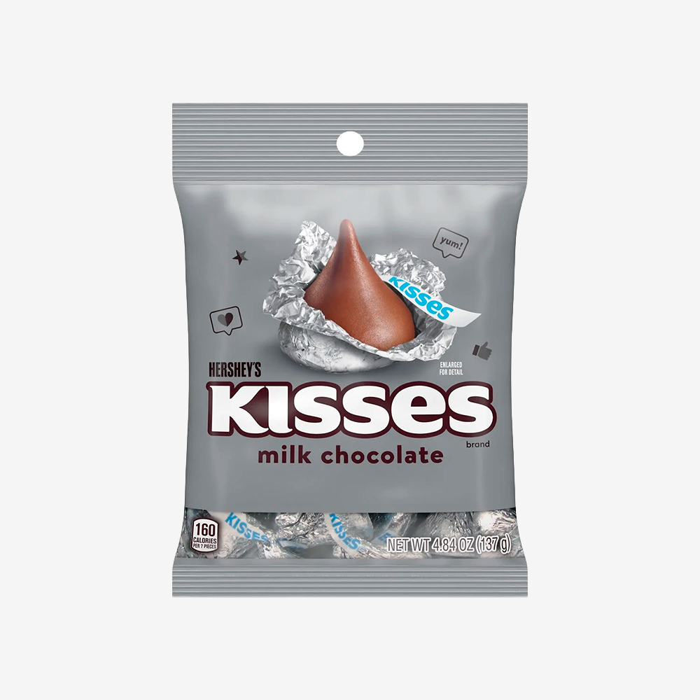 Chocolates Leche Kisses Hershey's 137 g
