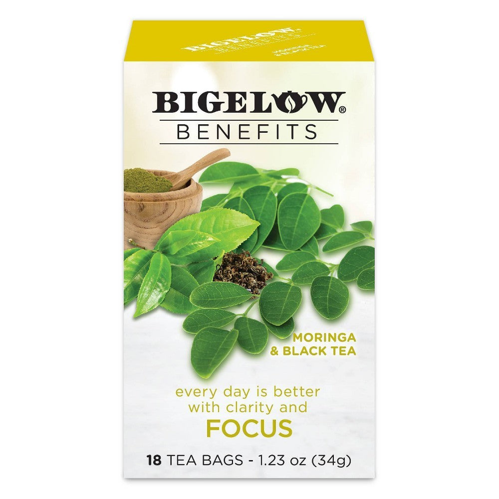 Té Negro Moringa Benefits Focus Bigelow 34 g