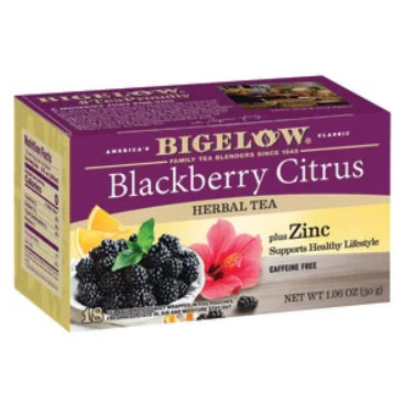 Té de Hierbas Mora Cítricos Zinc Bigelow 30 g