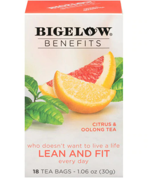 Té Oolong Cítricos Benefits Lean and Fit Bigelow 30 g