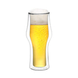 Vaso Cerveza Double Wall Glass 500 ml Aramoro 2 un