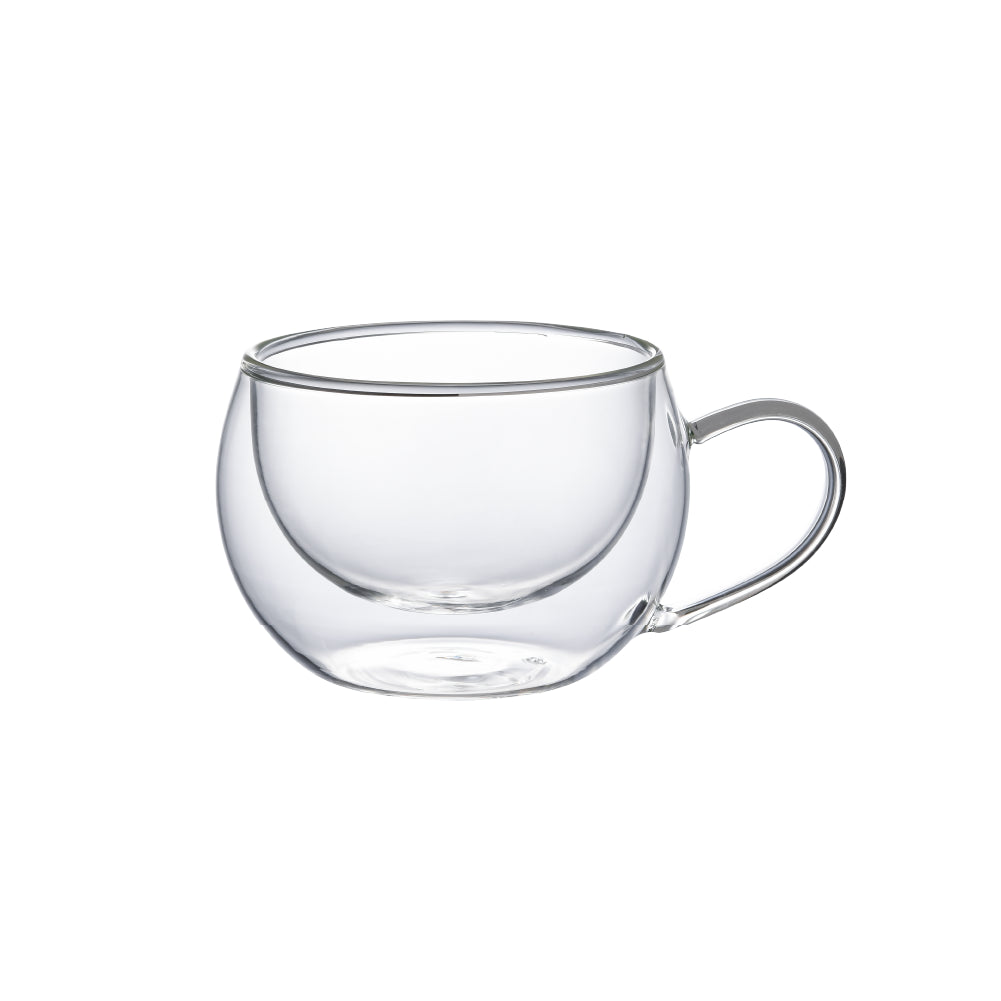 Taza Double Wall Glass 270 ml Aramoro 6 un