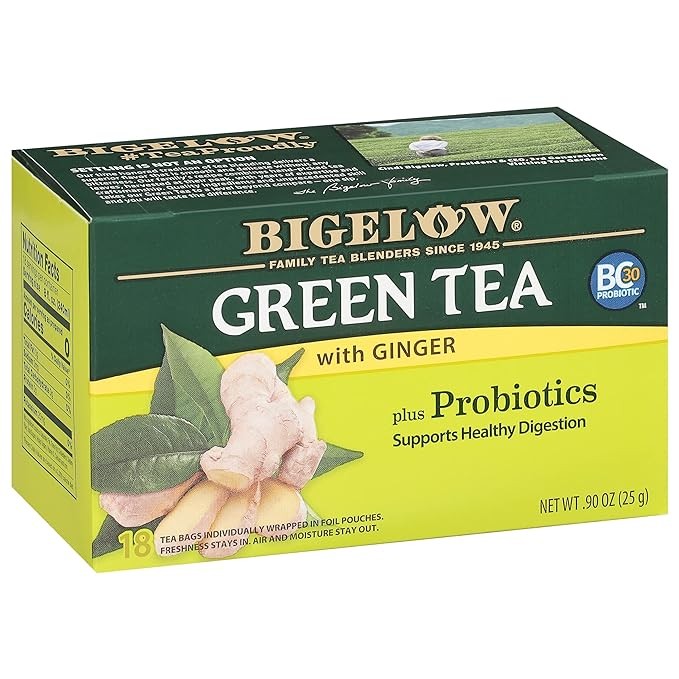 Té Verde Jengibre Probiótico Bigelow 25 g