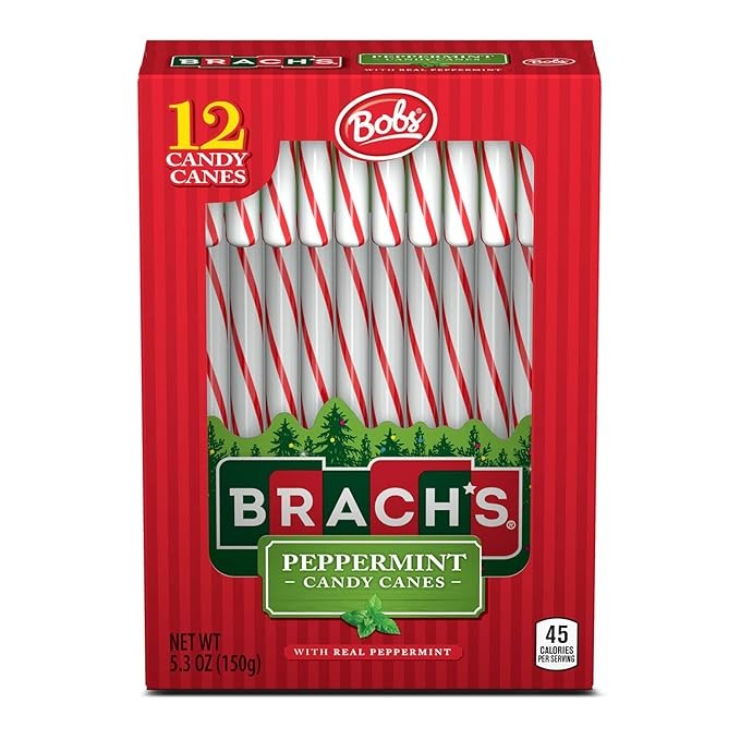 Bastón de Caramelo Menta Rojo Brach's 150 g