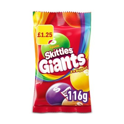 Masticables Giant Skittles 116 g