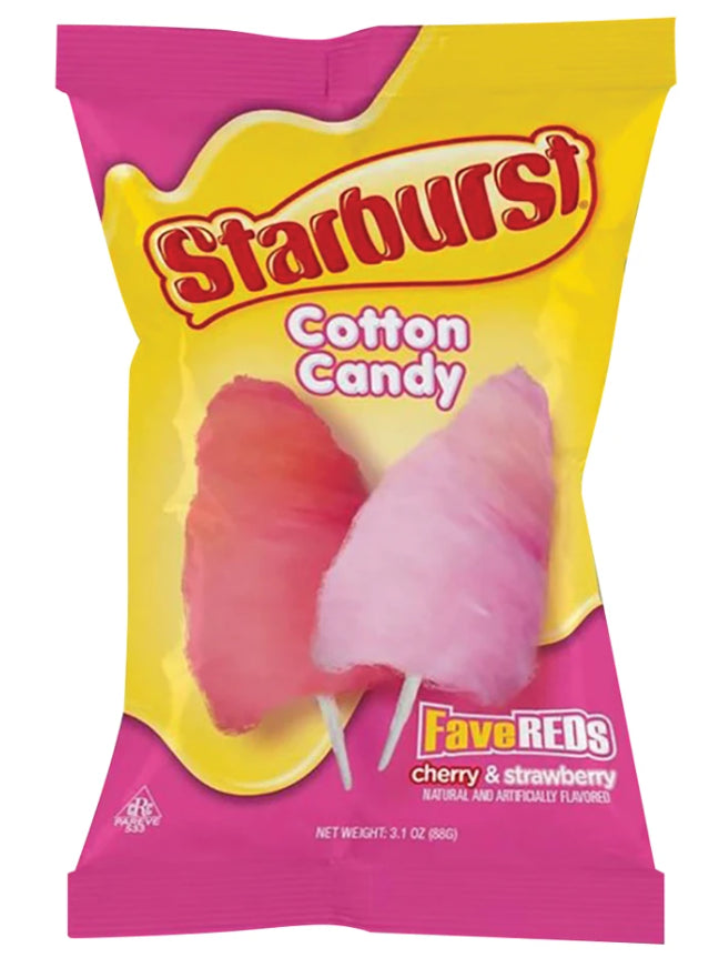 Masticables Starburst Cotton Candy Mars 88 g