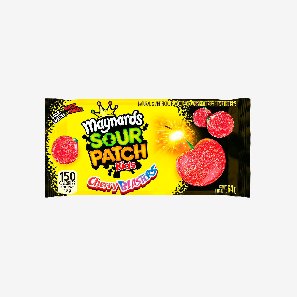 Gomitas Cherry Blasters Maynards Sour Patch Kids 64 g