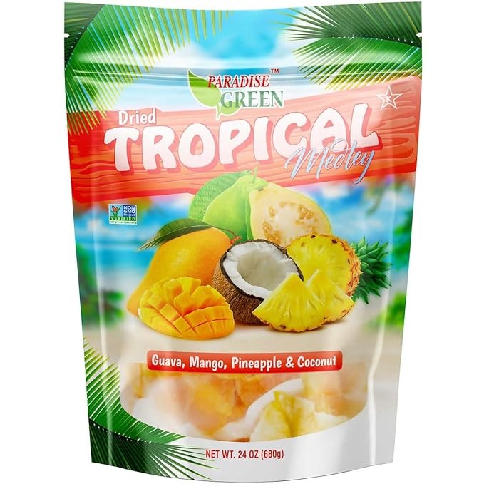 Frutas Tropicales Deshidratadas Paradise Green 680 g