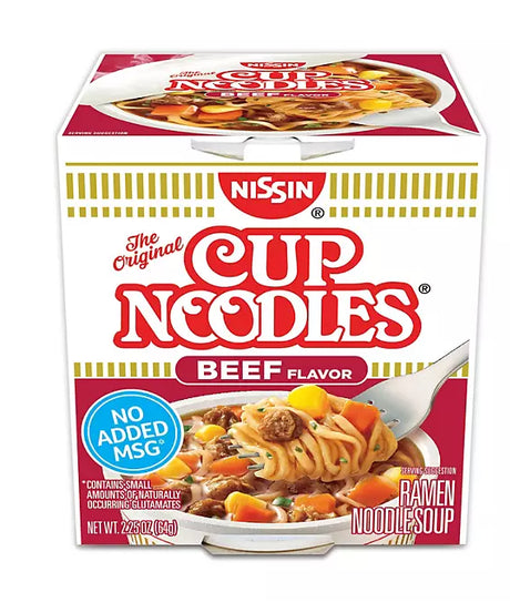 Sopa Ramen Sabor Carne Nissin 12 un x 64 g