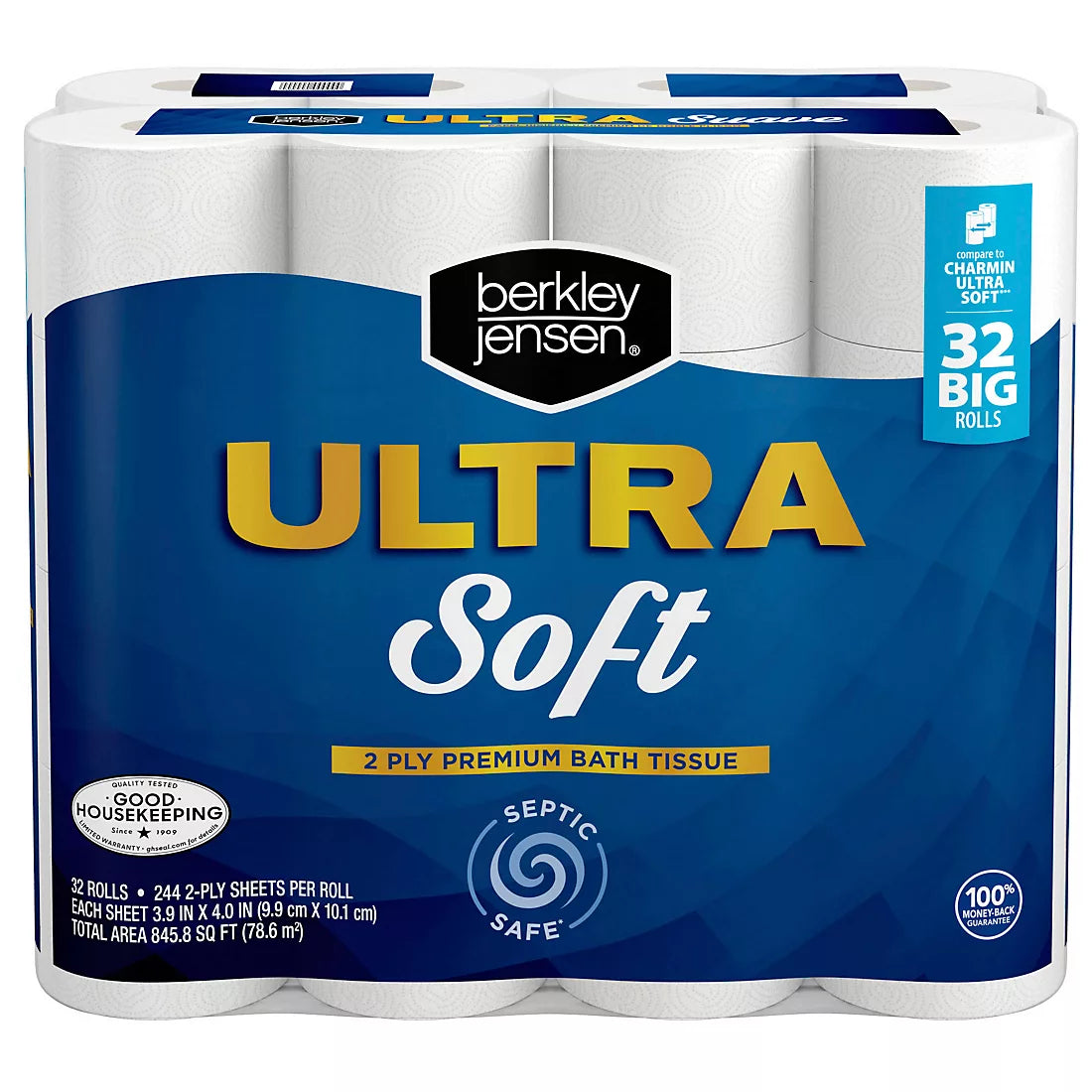 Papel Higiénico Ultra Soft Berkley Jensen 32 un