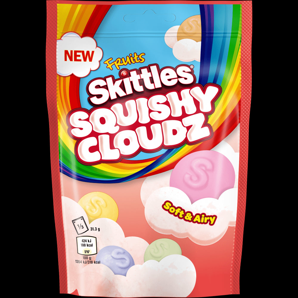 Masticables Squishy Cloudz Skittles 94 g