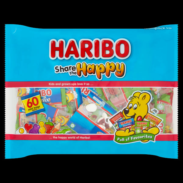 Gomitas Share The Happy Mini Haribo 960 g