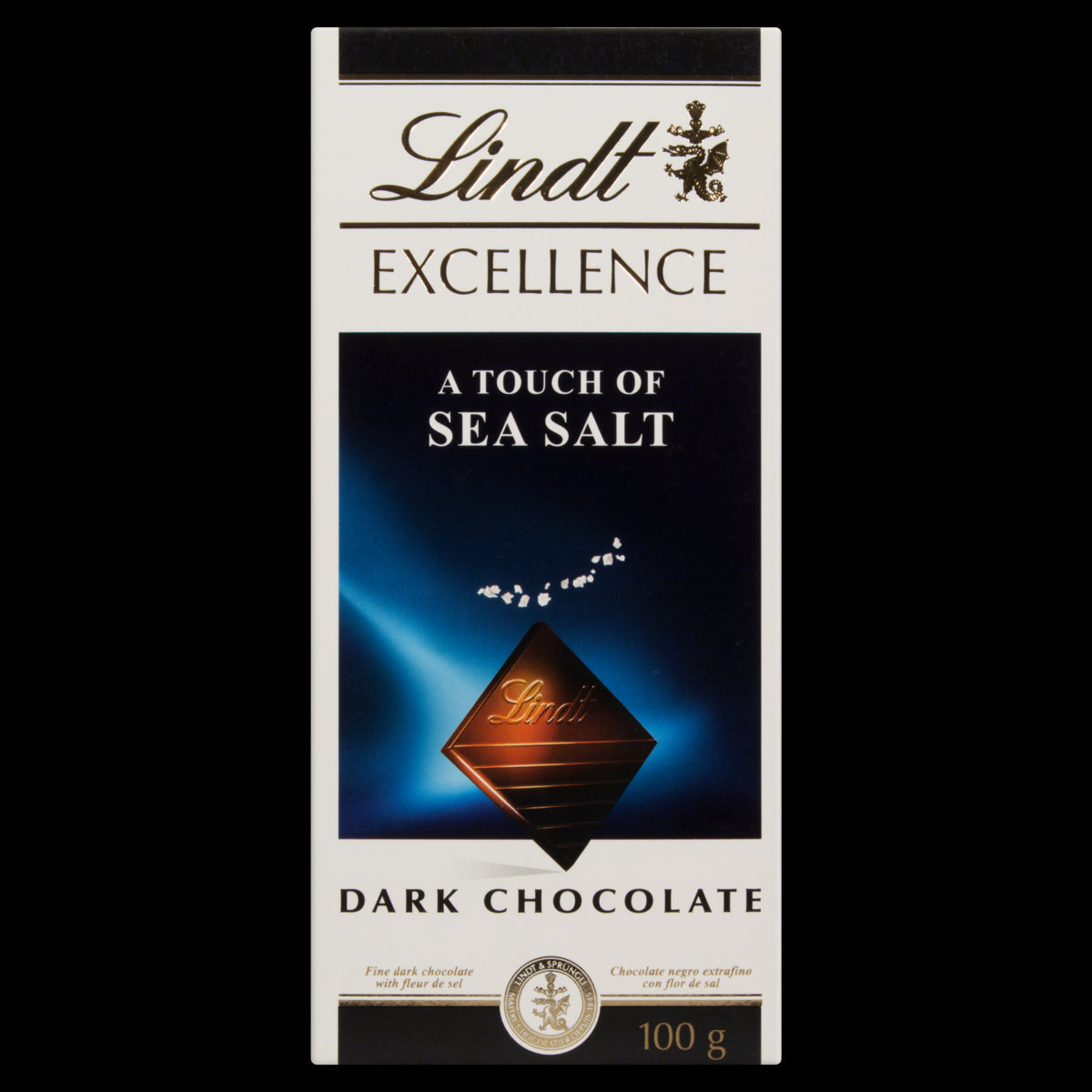 Chocolate Excellence Negro Toque de Sal de Mar Lindt 100 g