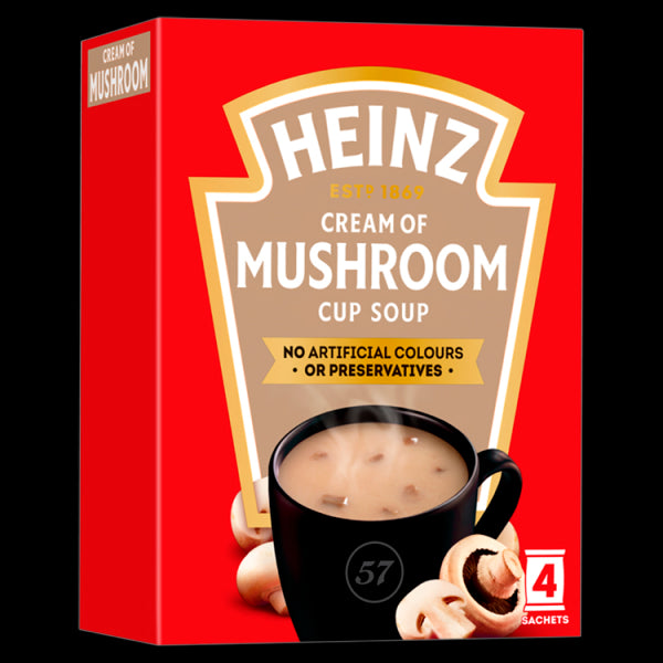 Sopa Crema Champiñones para 1 Heinz 70 g