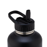 Botella Straw Handle SOLUND Carbon Black 1900 ml Santeco 1 un