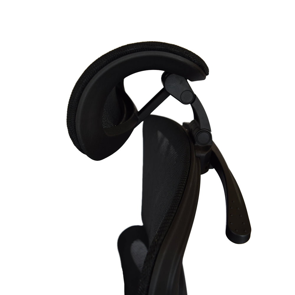 Silla Escritorio Ergonomic Series Nylon Black Home Logics 1 un