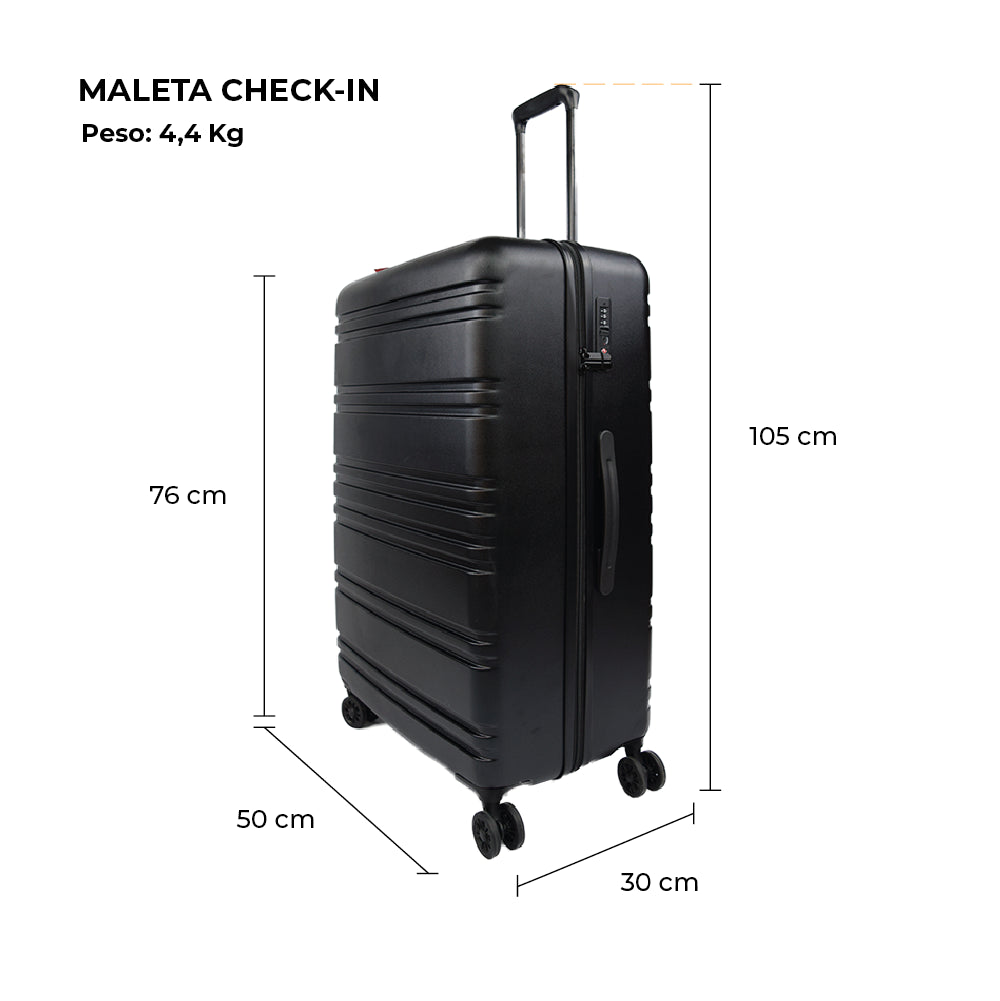 Set Maletas Carry-on Check-in Norden 2 un