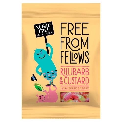 Gomitas Rhubarb Custard Free From Fellows 70 g