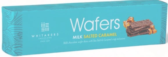 Chocolate Leche Caramelo Salado Wafers Whitakers 175 g