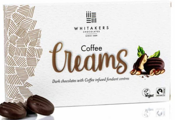 Bombones Chocolate Negro Crema Coffee Whitakers 150 g