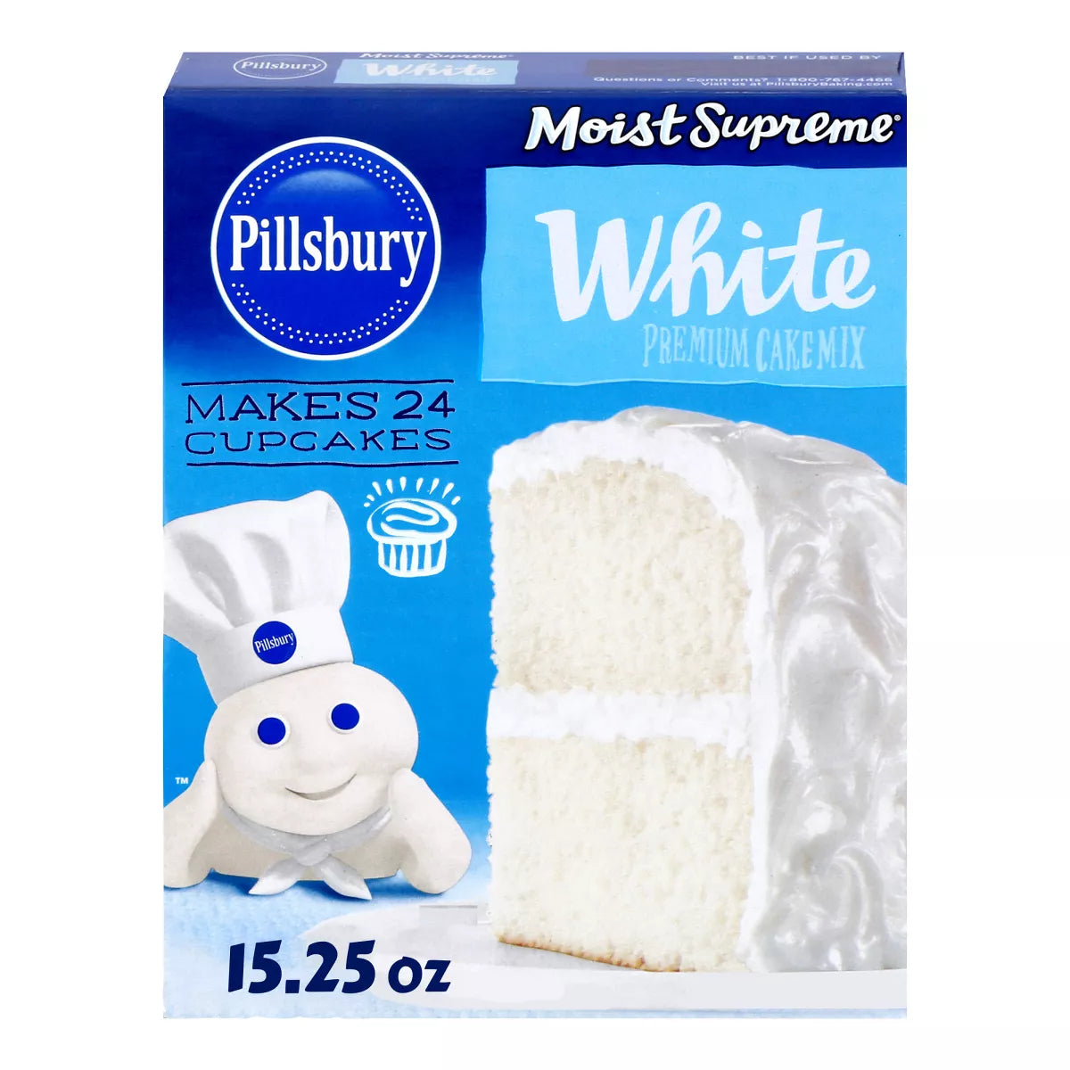 Mezcla Torta Blanca Pillsbury 432 g