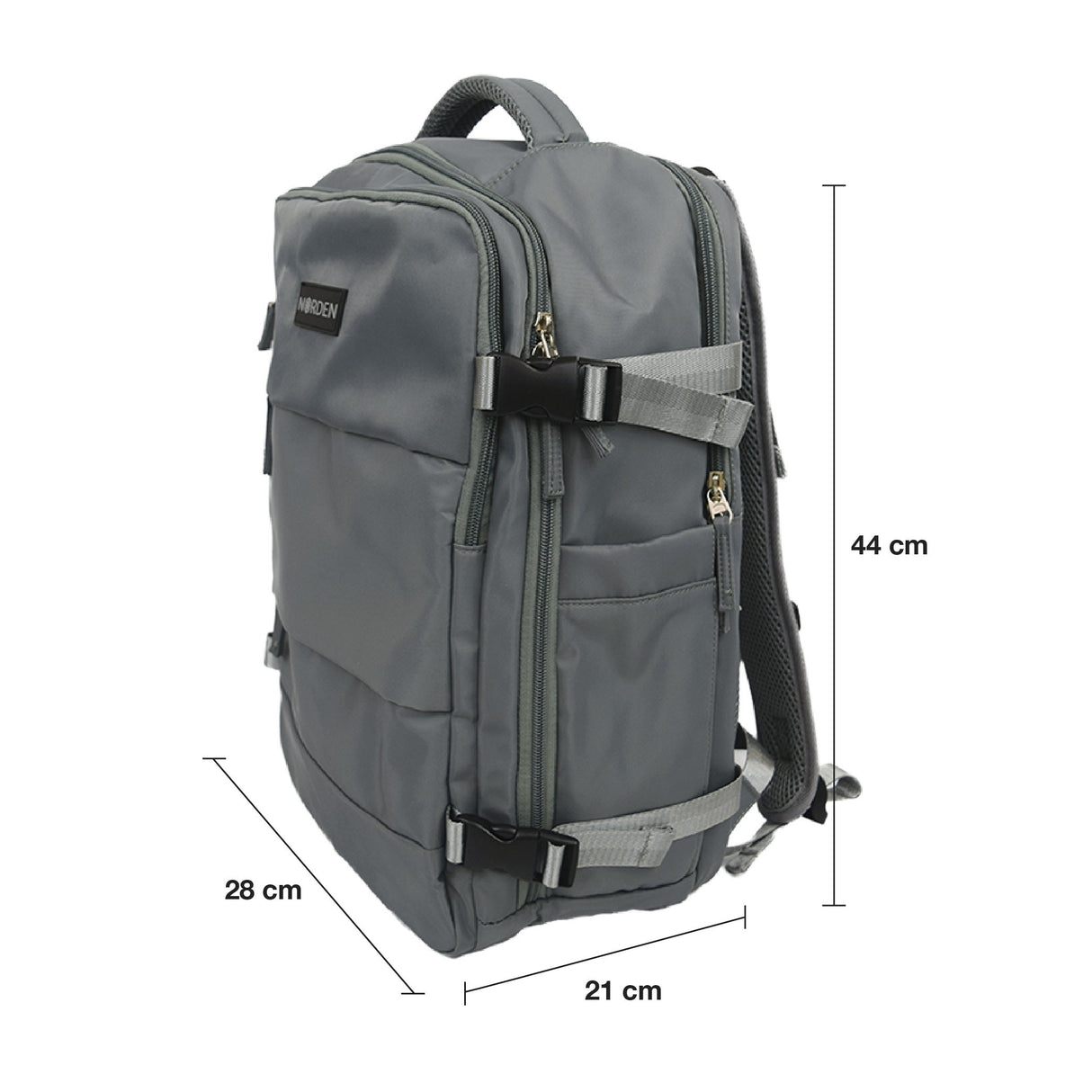 Mochila De Viaje Explorer Gray Norden 1 un