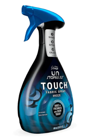 Aromatizador Telas Unstopables Touch Breeze Febreze 800 ml