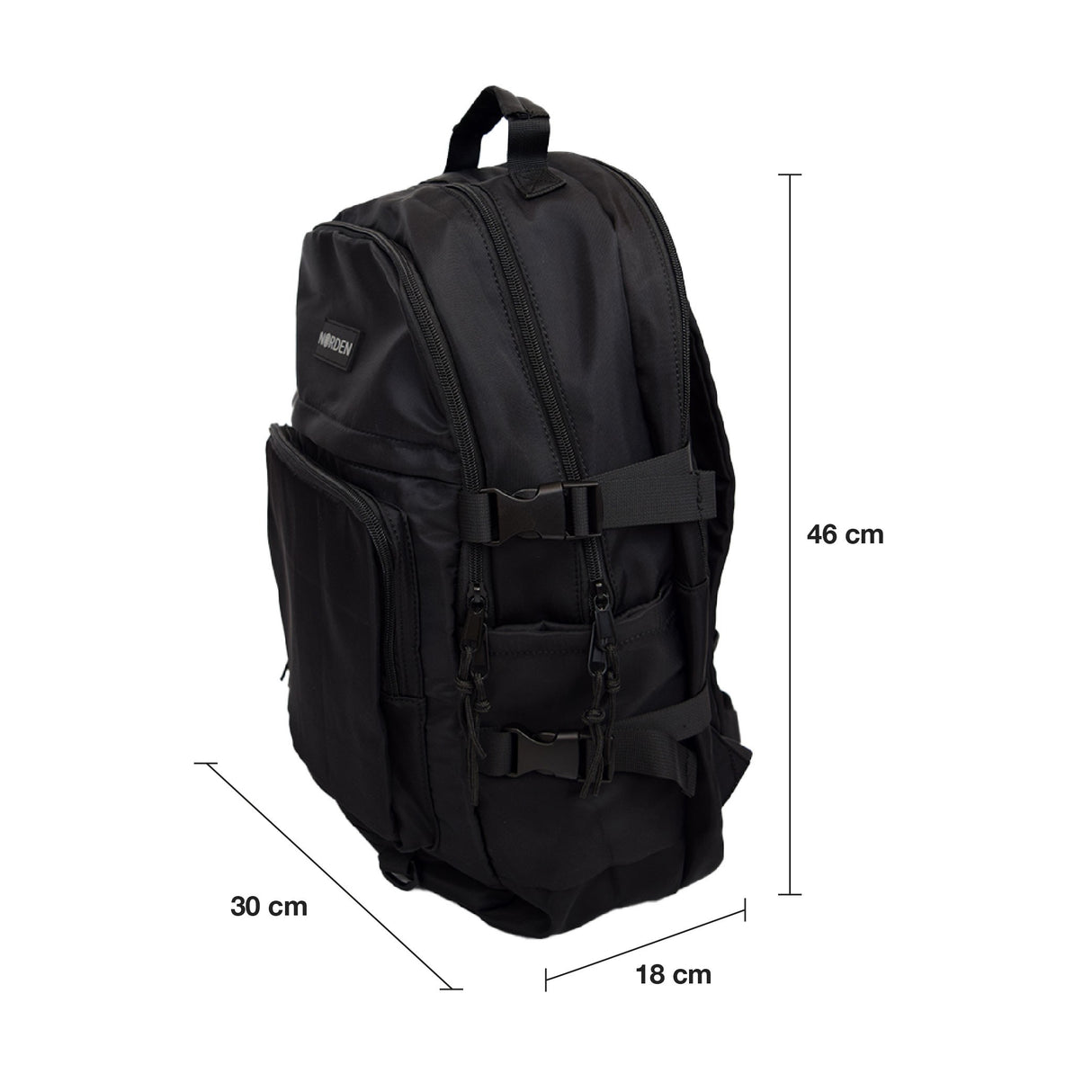 Mochila Coventry Black Norden 1 un