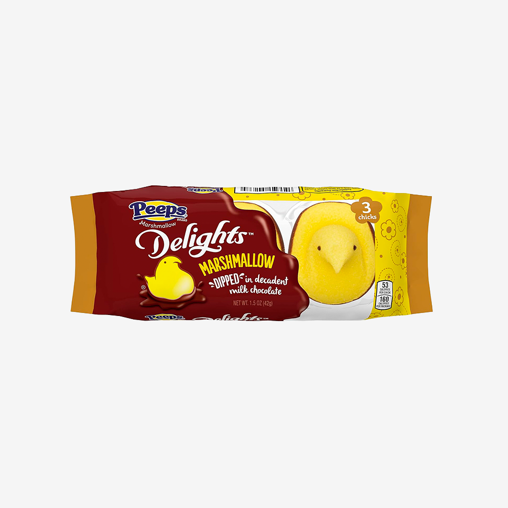 Marshmallows Pollitos con Chocolate Peeps 42 g