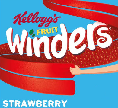 Barras de Fruta Frutilla Winders Rolls Kellogg's 17 g