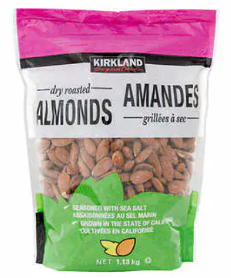 Almendras Tostadas Kirkland 1.13 kg