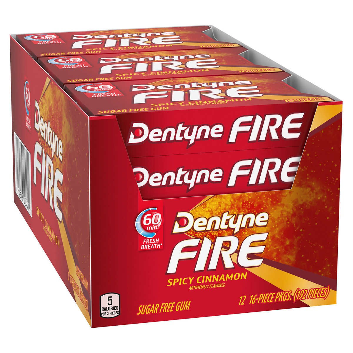 Chicles Fire sin Azúcar Canela Dentyne 12 un