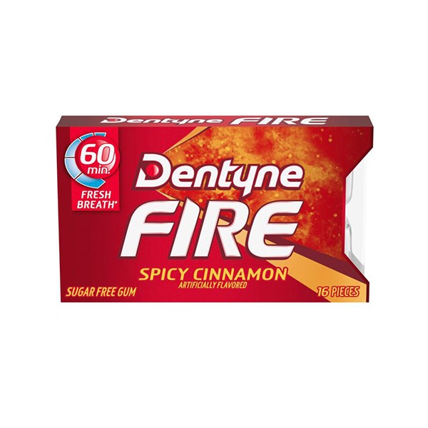 Chicles Fire sin Azúcar Canela Dentyne 12 un