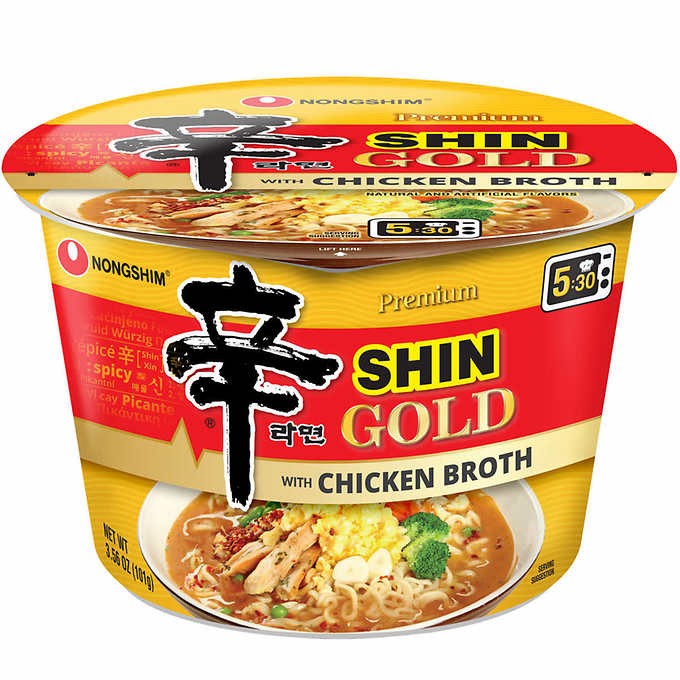 Sopas Fideos Gold Ramyun NongShim 6 un x 101 g