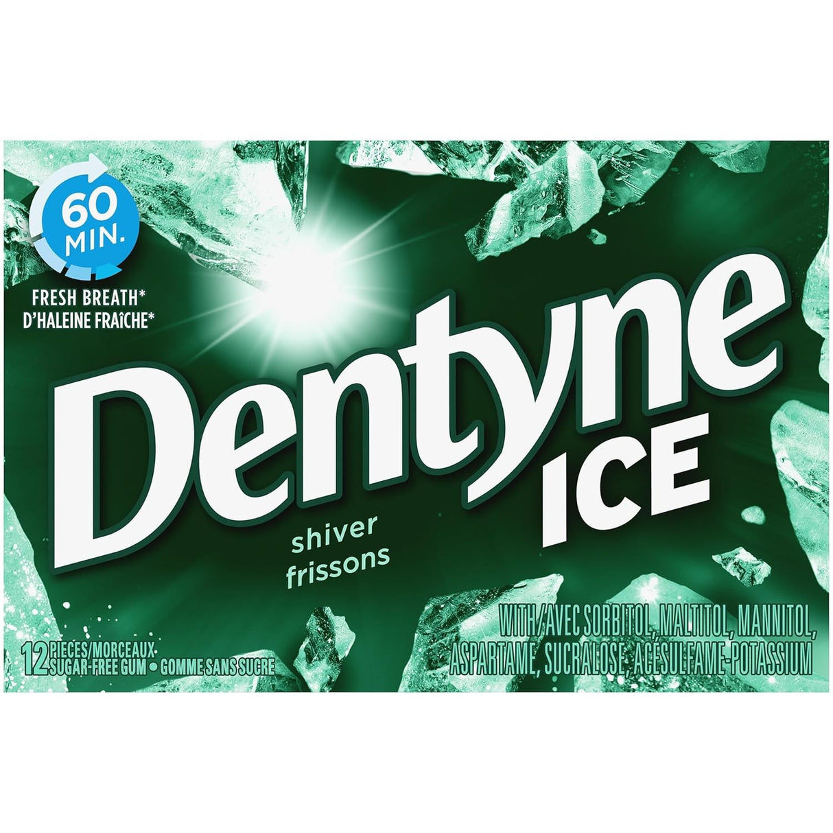 Chicles Ice sin Azúcar Shiver Dentyne 1 un