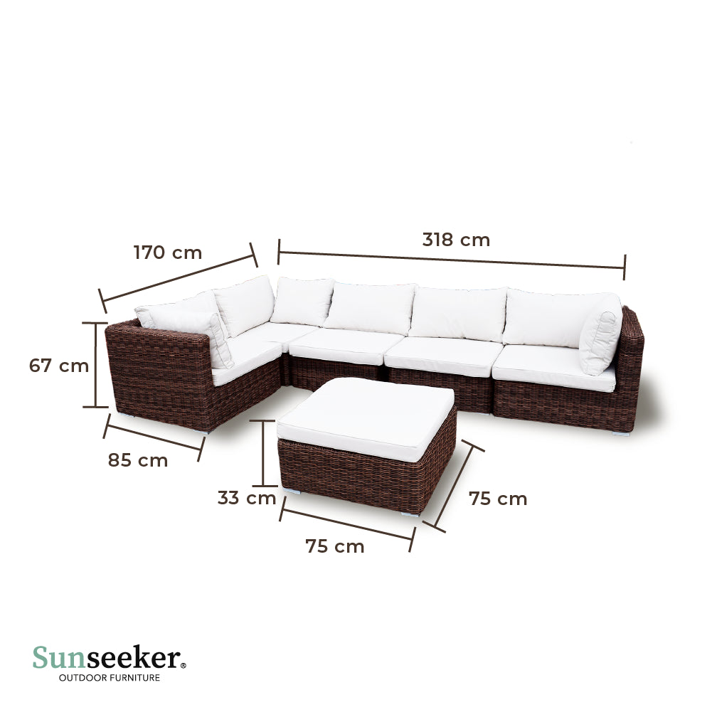 Set Terraza Rattan Sevilla Sunseeker 1 un