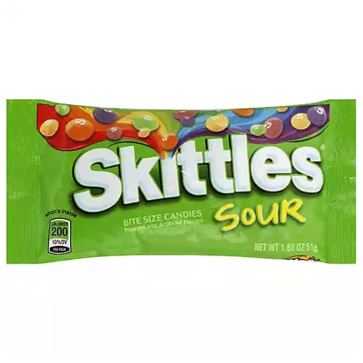 Masticables Sours Singles Skittles 51 g