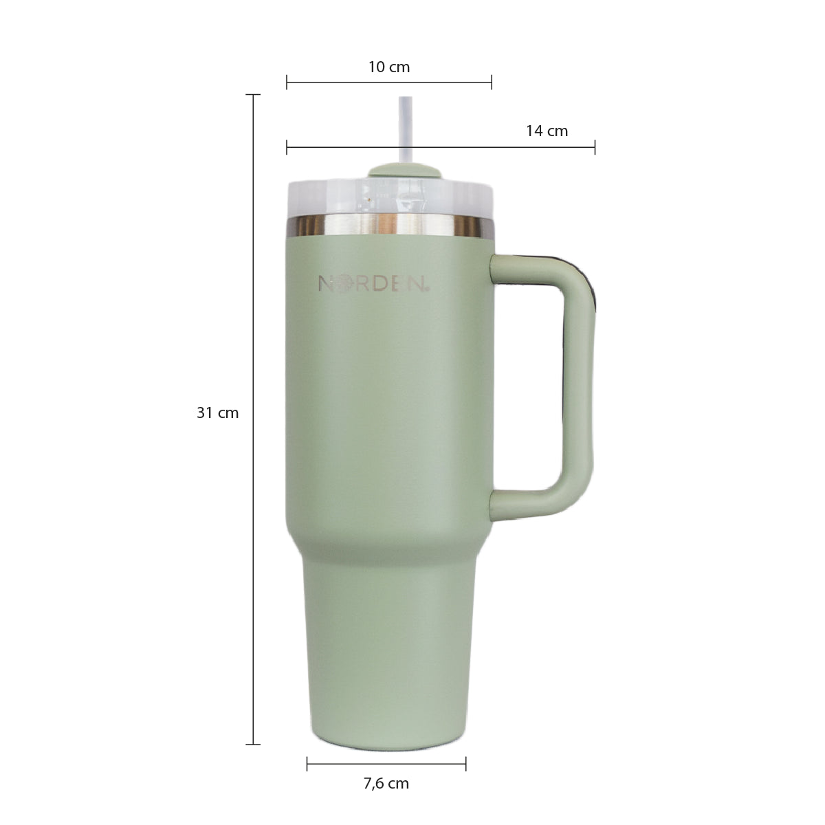 Botella Térmica Tumbler Mint 1200 ml Norden 1 un 1 un