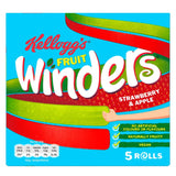 Barras de Fruta Frutilla Manzana Winders Rolls Kellogg's 5 un x 17