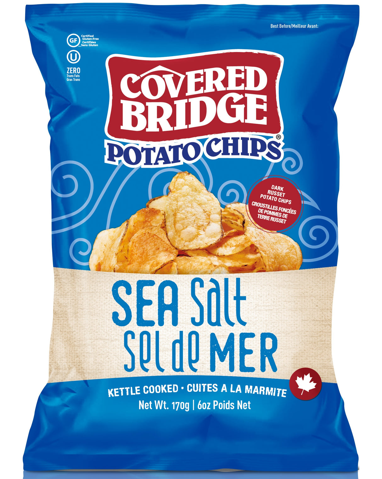 Papas Fritas Sal de Mar Covered Bridge 170 g