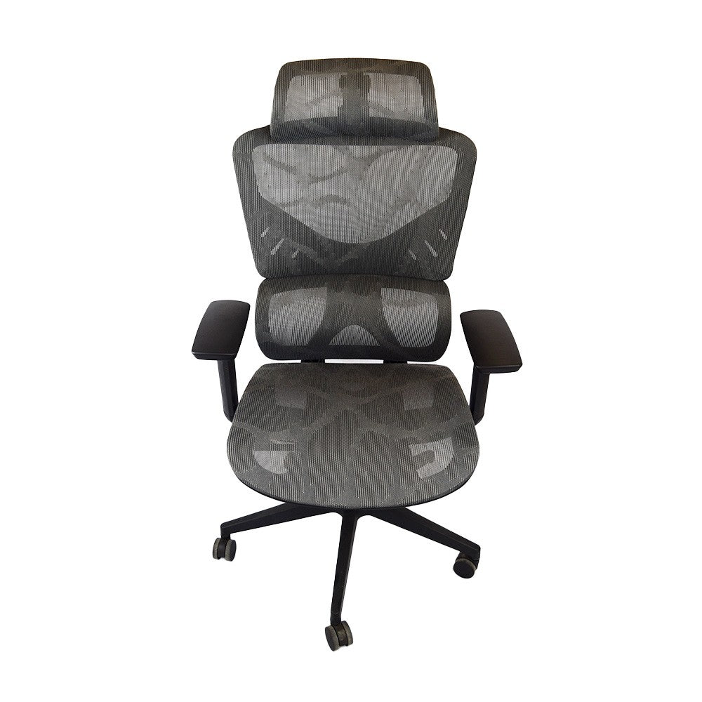 Silla Escritorio Ergonomic Series Nylon Gray Home Logics 1 un